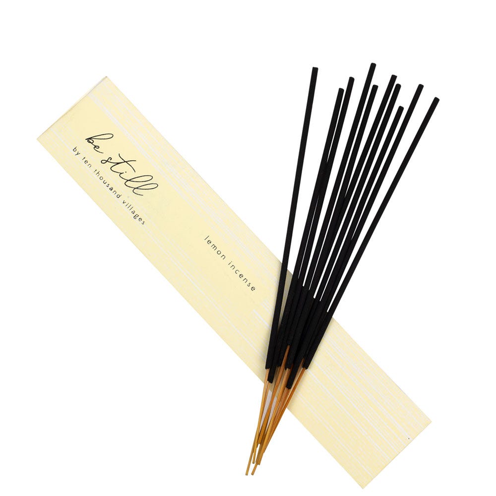 Lemon Incense Set - Ten Thousand Villages