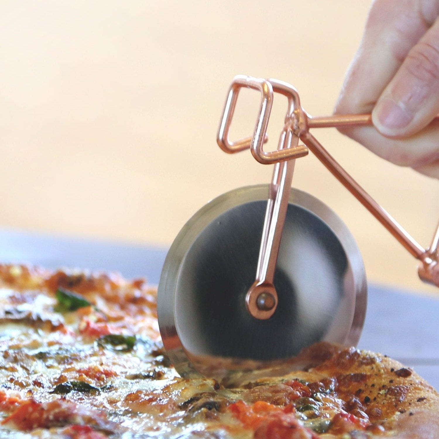 Bicycle Pizza Cutter - Ten Thousand Villages