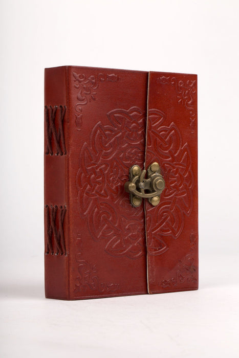 Endless Knot Leather Journal 10