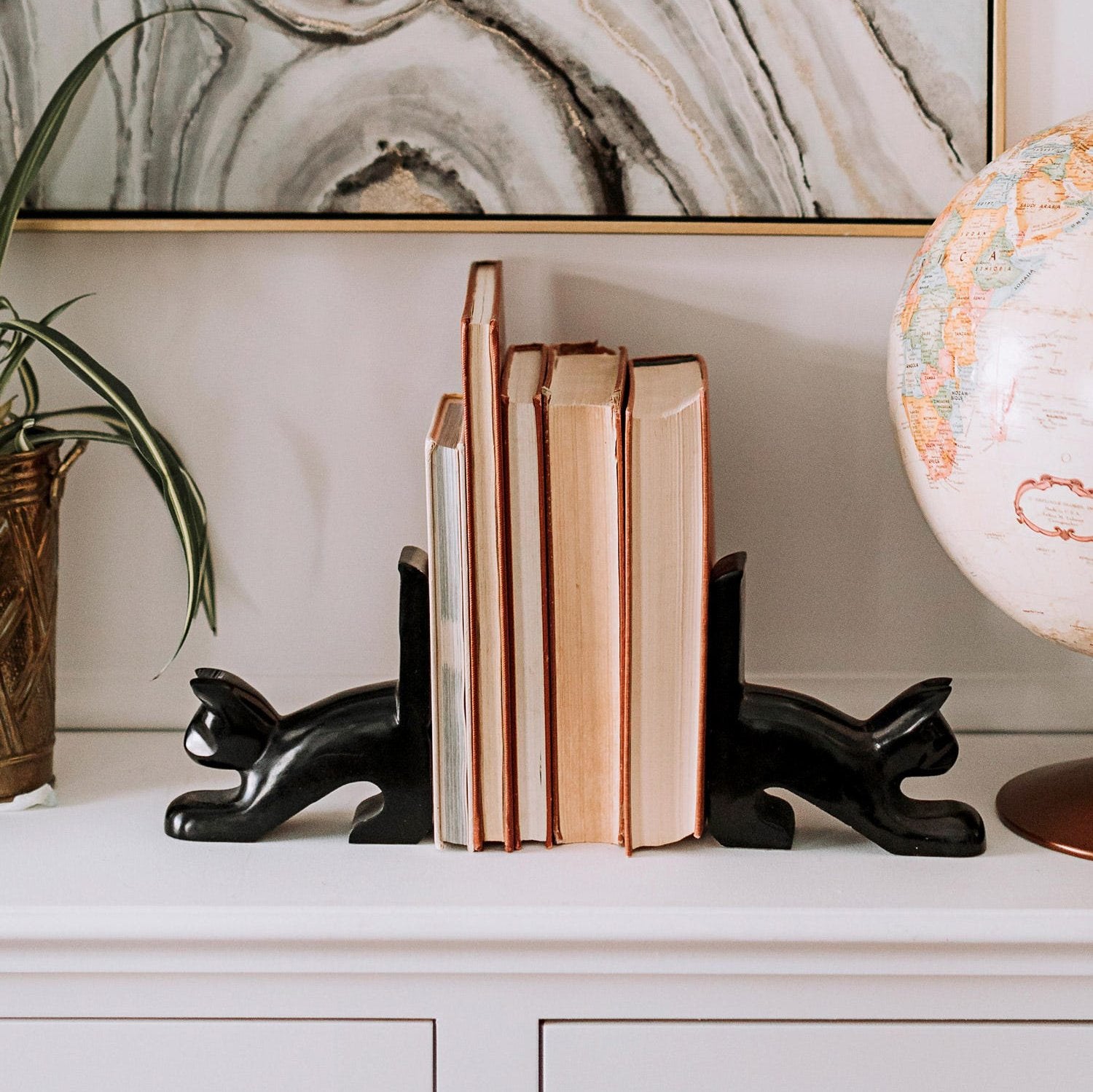 Playful Cat Bookends - Ten Thousand Villages