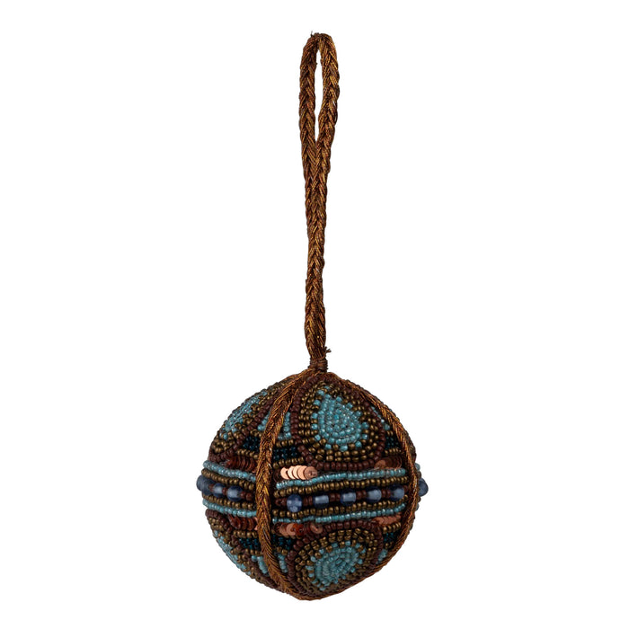 Beaded Ball Ornament - Default Title (6828740) 1