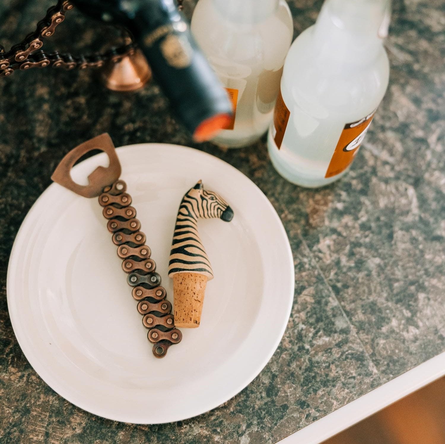 Bike Chain Bottle Opener - Ten Thousand Villages