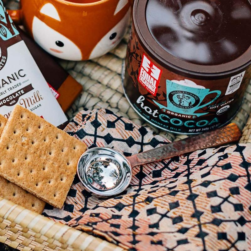 Copper & Silver Coffee Scoop - Ten Thousand Villages