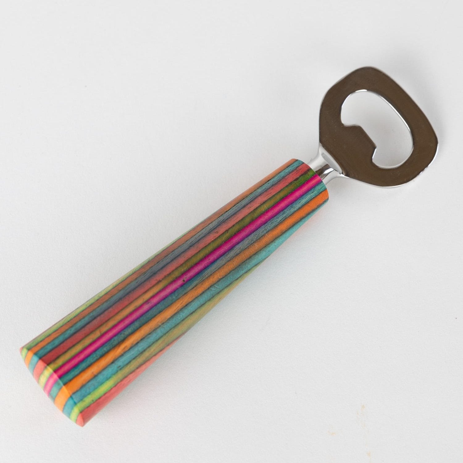 Striped Wood Bottle Opener - Ten Thousand Villages