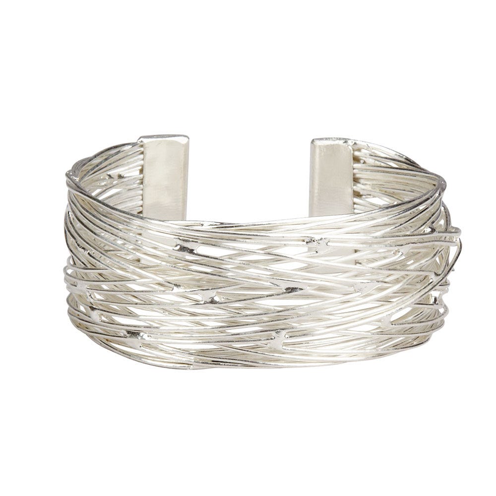 Flight of Silver Bracelet - Ten Thousand Villages
