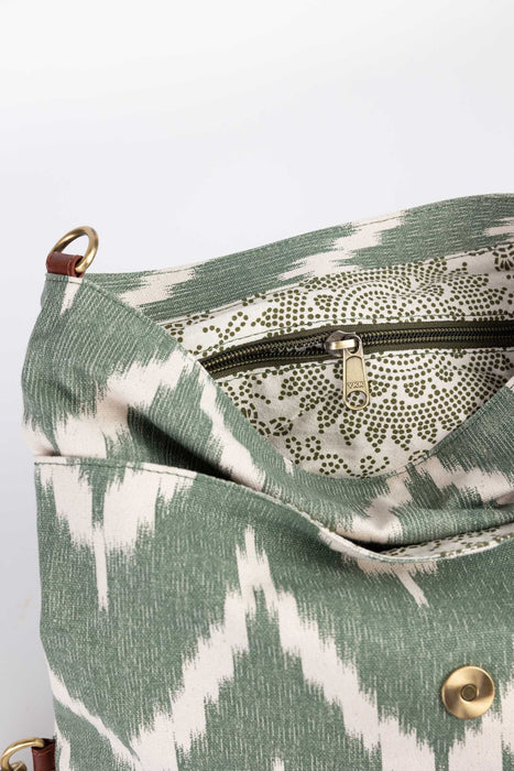 Will Travel Ikat Backpack 6