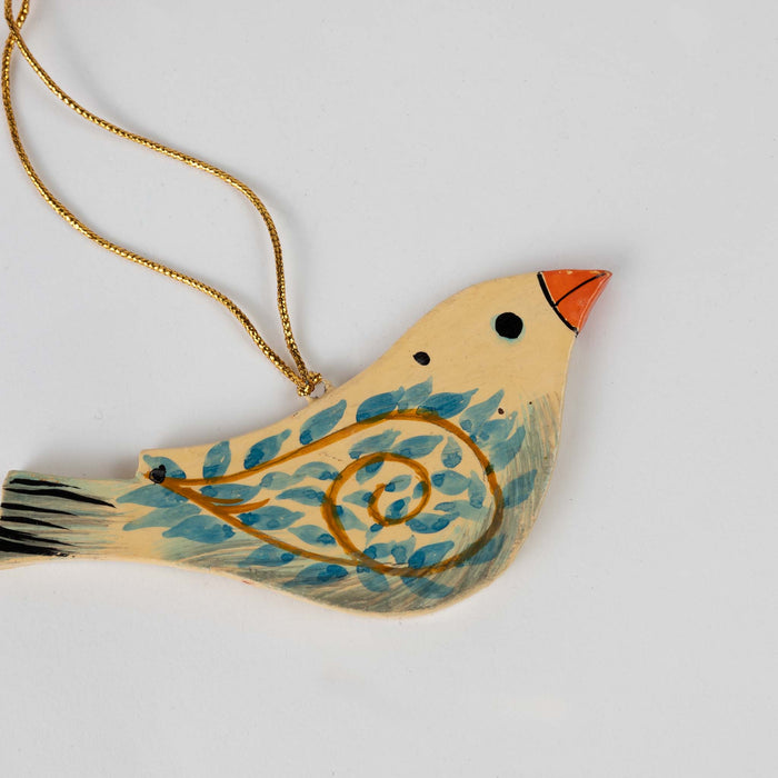Wood Song Bird Ornament - Default Title (6839540) 3