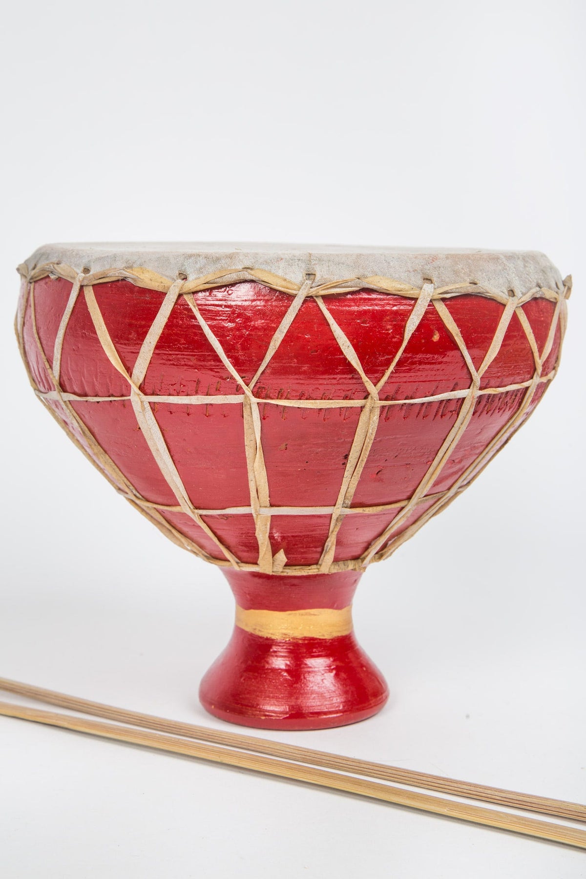 Happy Rhythm Red Drum - Ten Thousand Villages