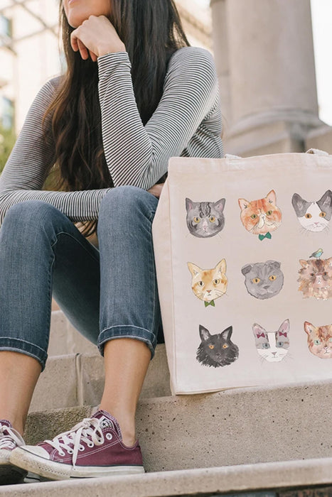 Free to Love Tote (Cats) 2