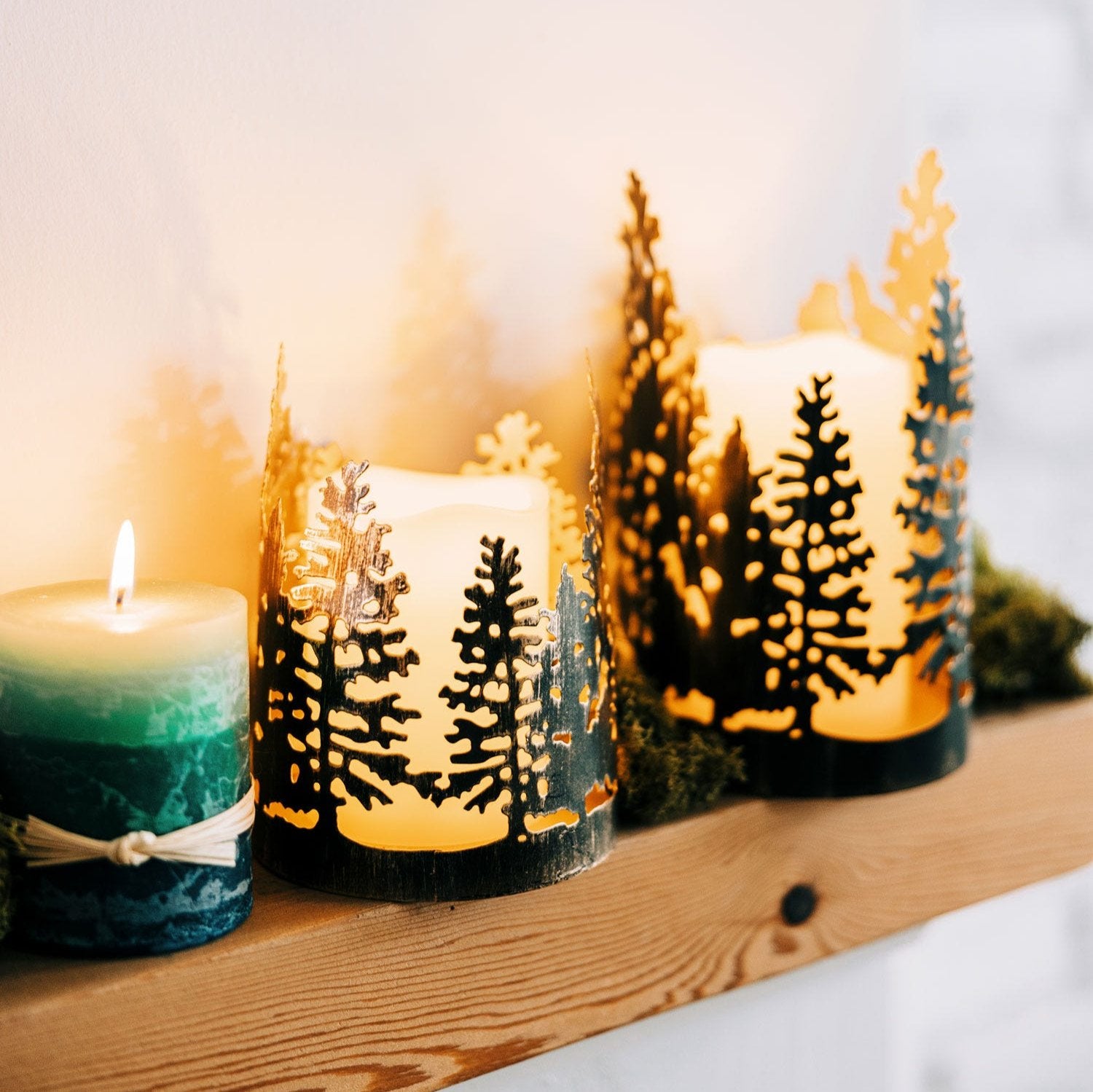 Forest Shimmer Candleholder - Ten Thousand Villages