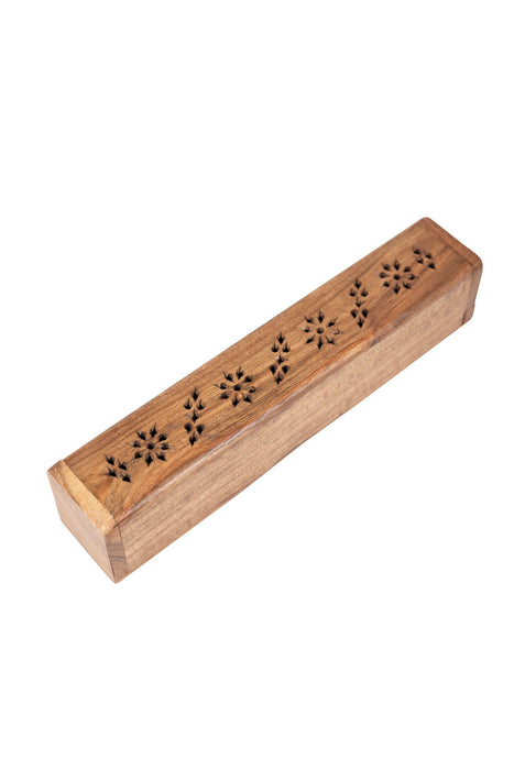 Acacia Wood Incense Box 1