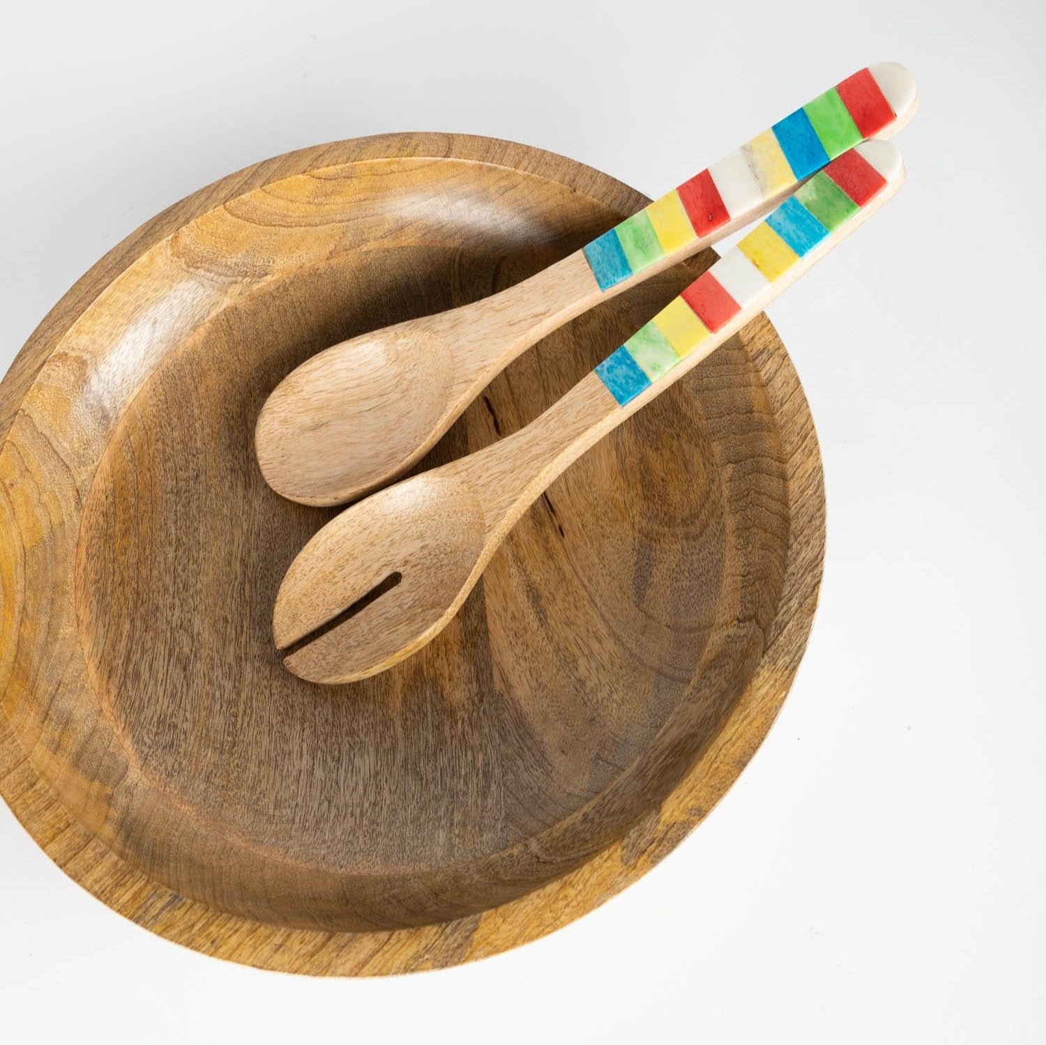 Mango Tango Salad Servers - Ten Thousand Villages