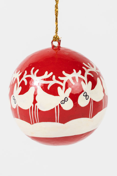 Dancing Reindeer Ornament 2