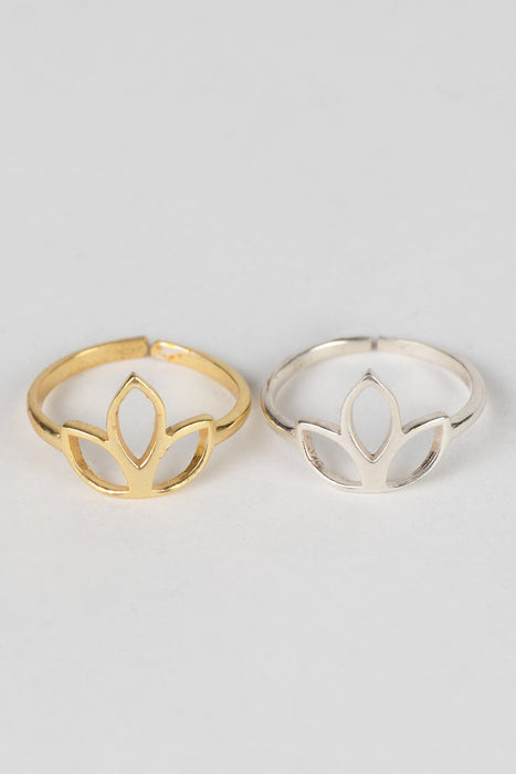 Golden Lotus Ring 2