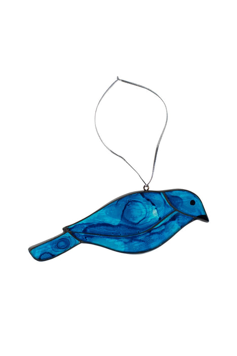 Glass Bluebird Ornament 1