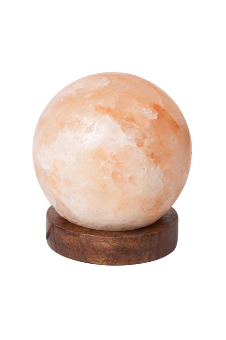 Salt Crystal Globe Lamp 2
