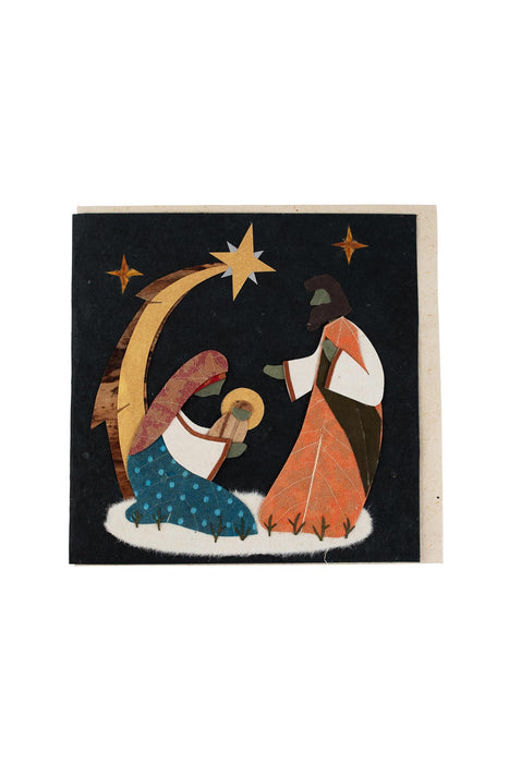 Bright Star Nativity Card 1