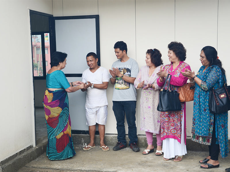 Rebuilt Workshop Opens in Nepal