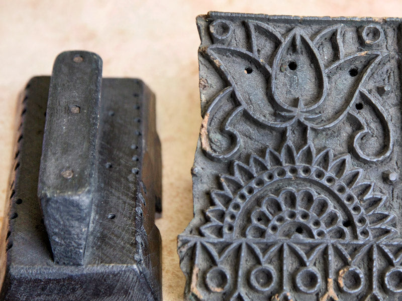 Hand Carved Wooden Printing Blocks - Tools & Supplies