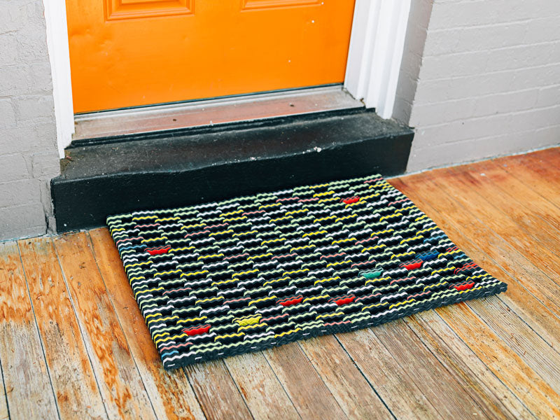 This Welcome Mat is Made from a Surprising Material