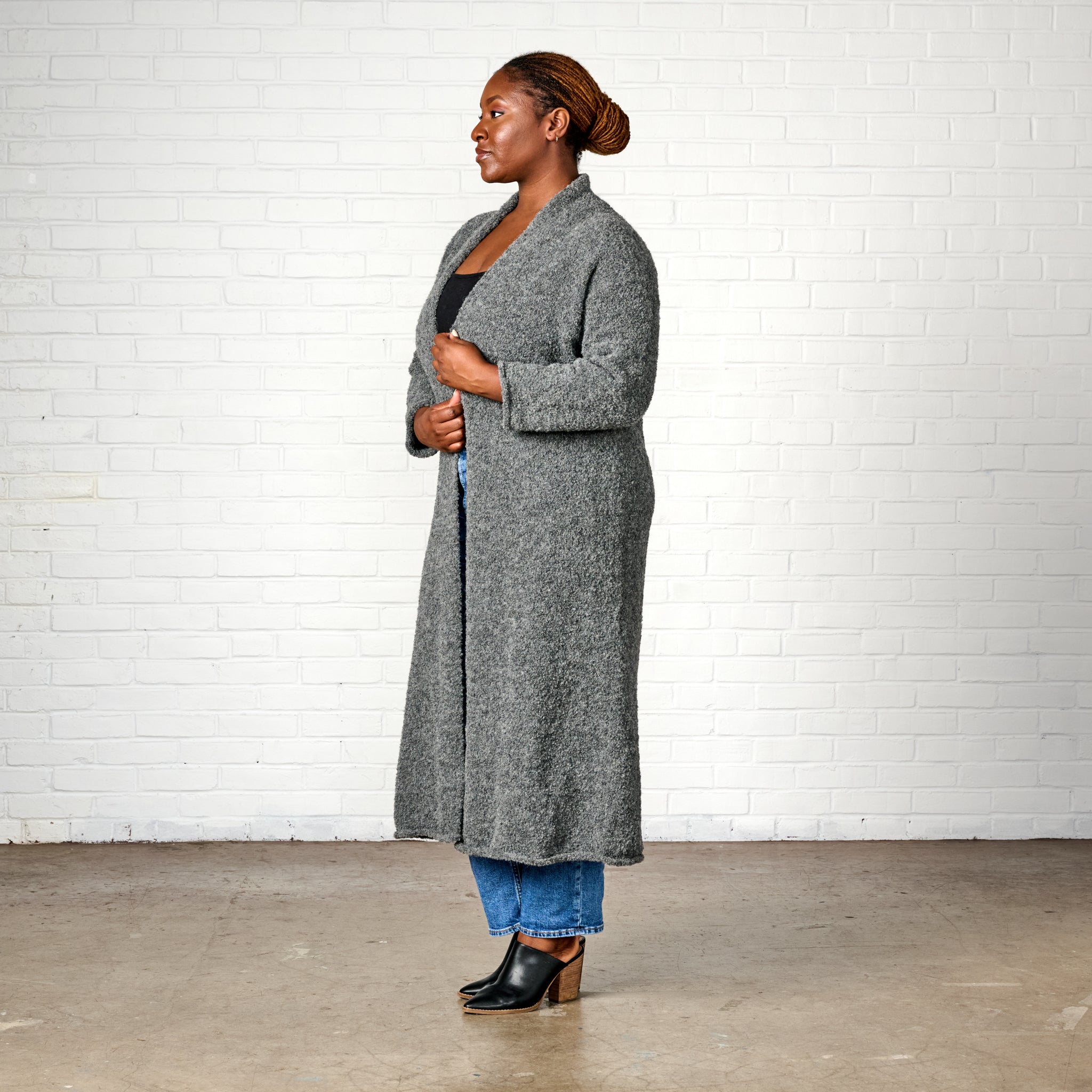 Alpaca Wool Duster Cardigan - Gray – Ten Thousand Villages
