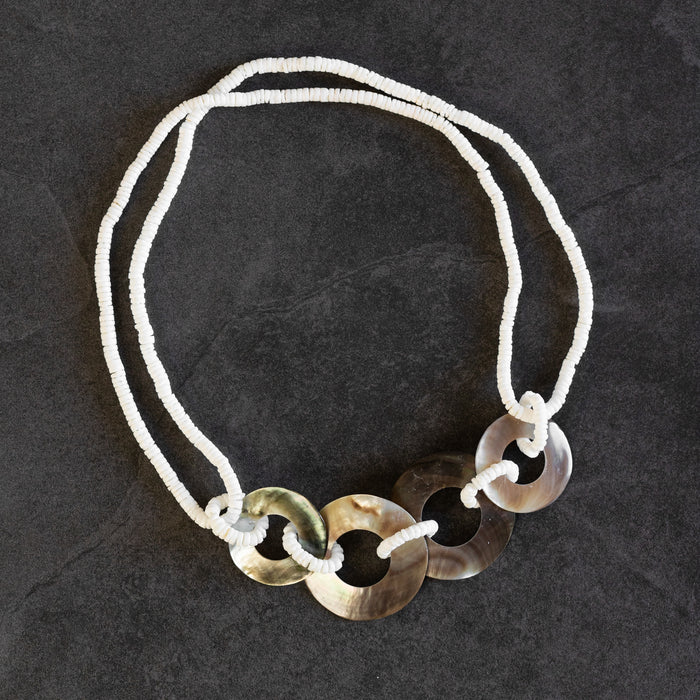Infinite Loops Shell Necklace — Ten Thousand Villages