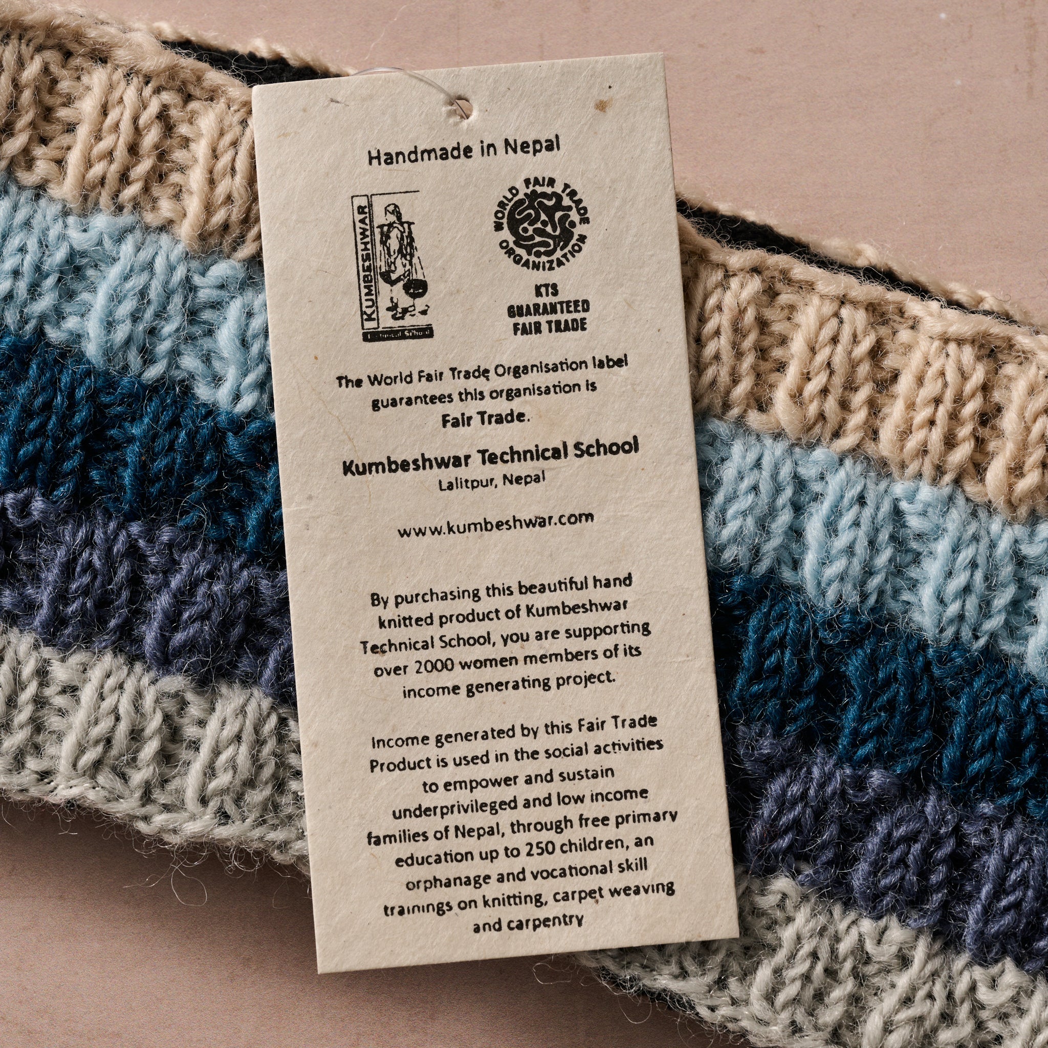 Viva Striped Wool Headband