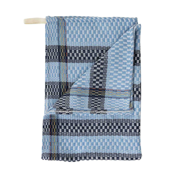Blue Striped Tea Towel 1