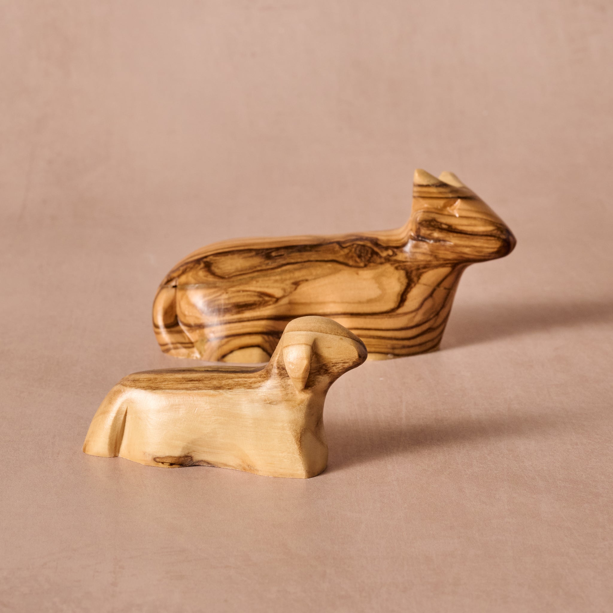 Carved Olive Wood Nativity
