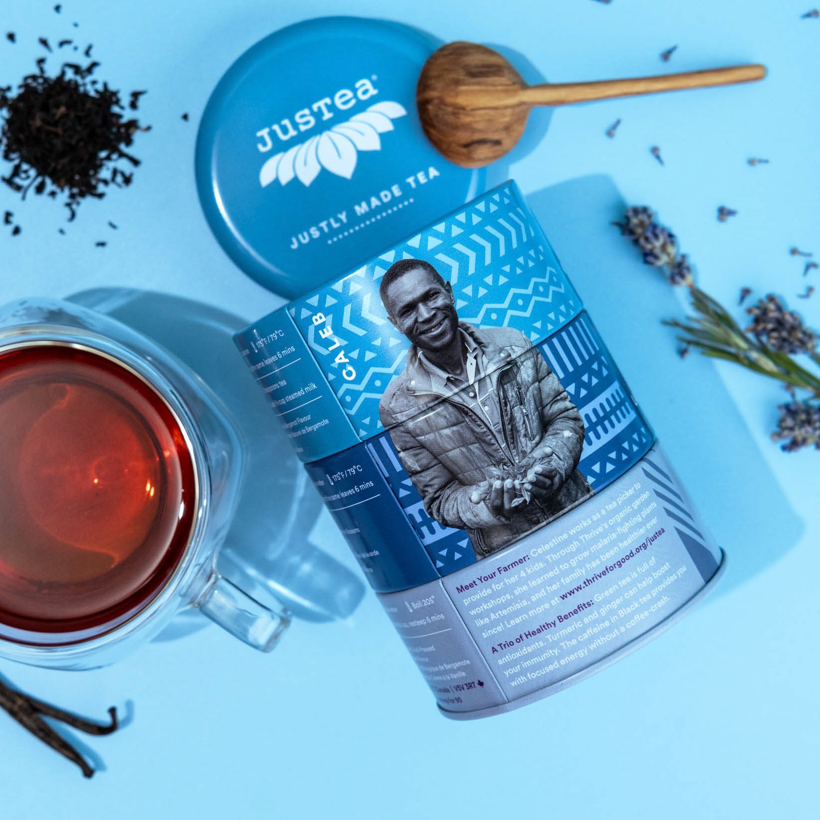 JusTea Earl Grey Tea Trio - Ten Thousand Villages