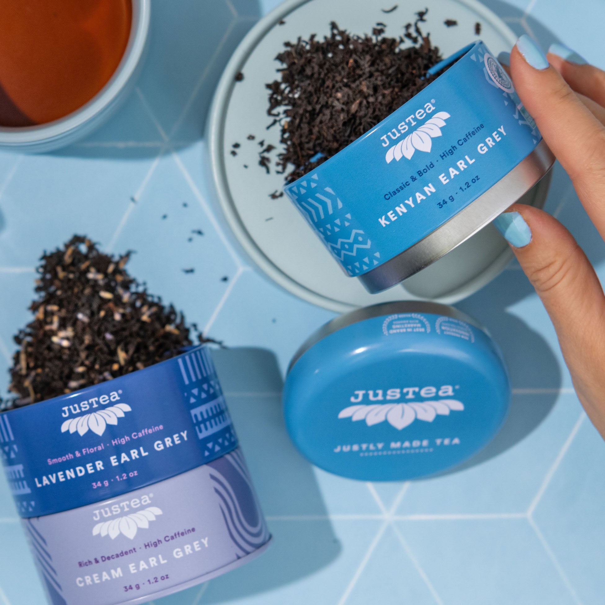 JusTea Earl Grey Tea Trio - Ten Thousand Villages