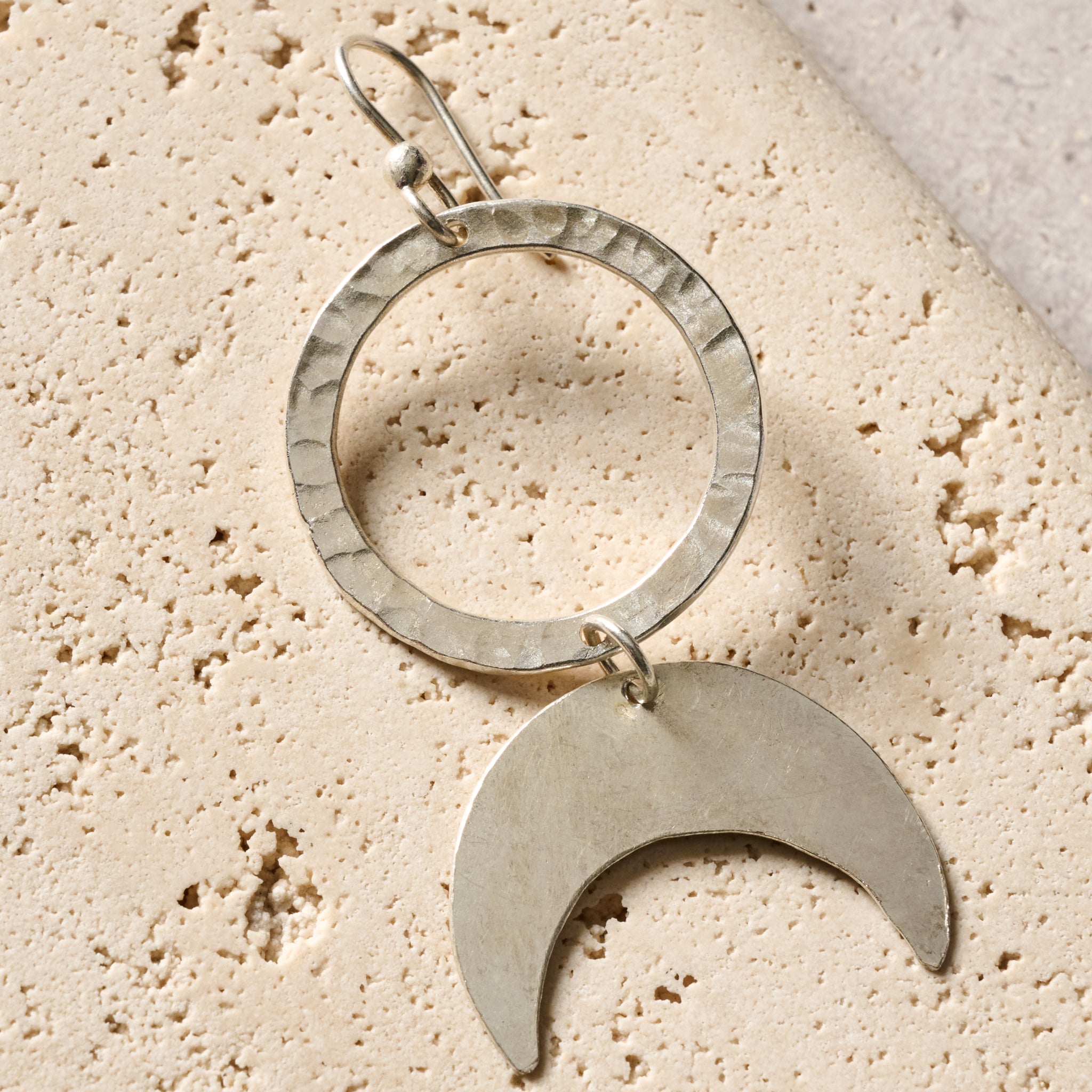 Nuru Moon Drop Earrings - Ten Thousand Villages