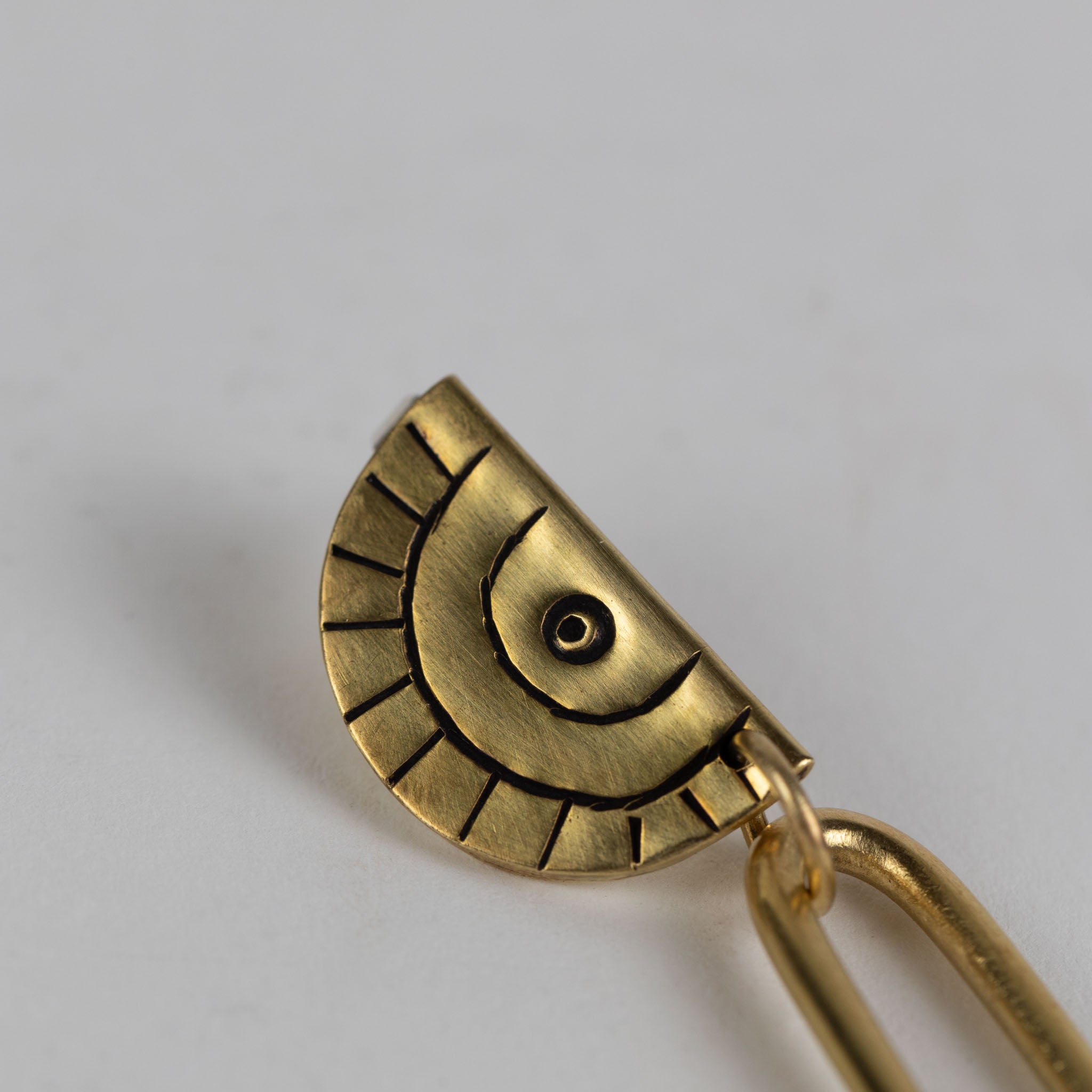 Brass Miduara Drop Earrings - Ten Thousand Villages