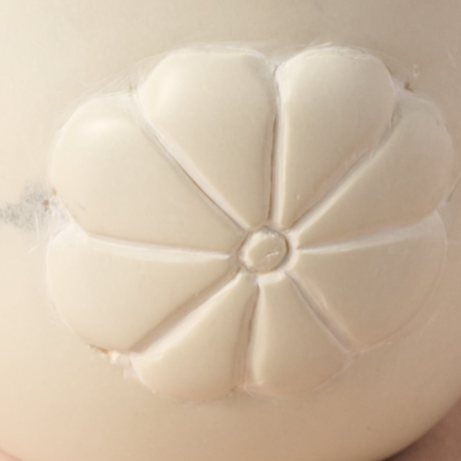 Mea Floral Soapstone Planter