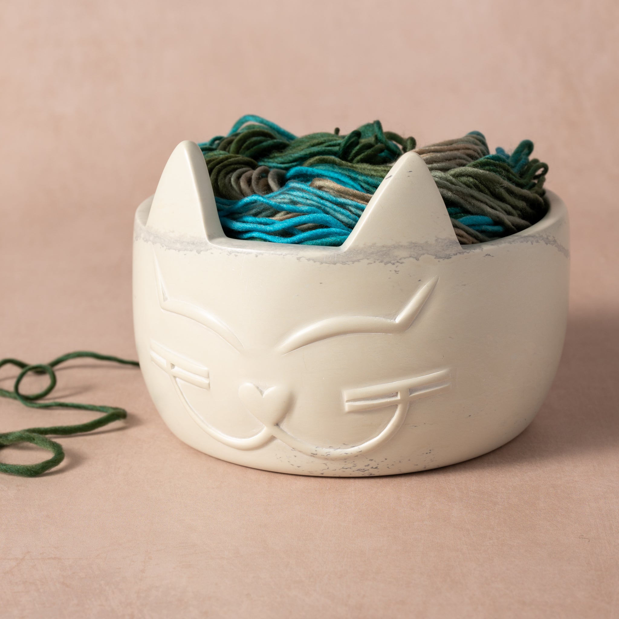 Paka Soapstone Yarn Bowl - Ten Thousand Villages