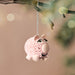 Smiling Pig Ornament thumbnail 1