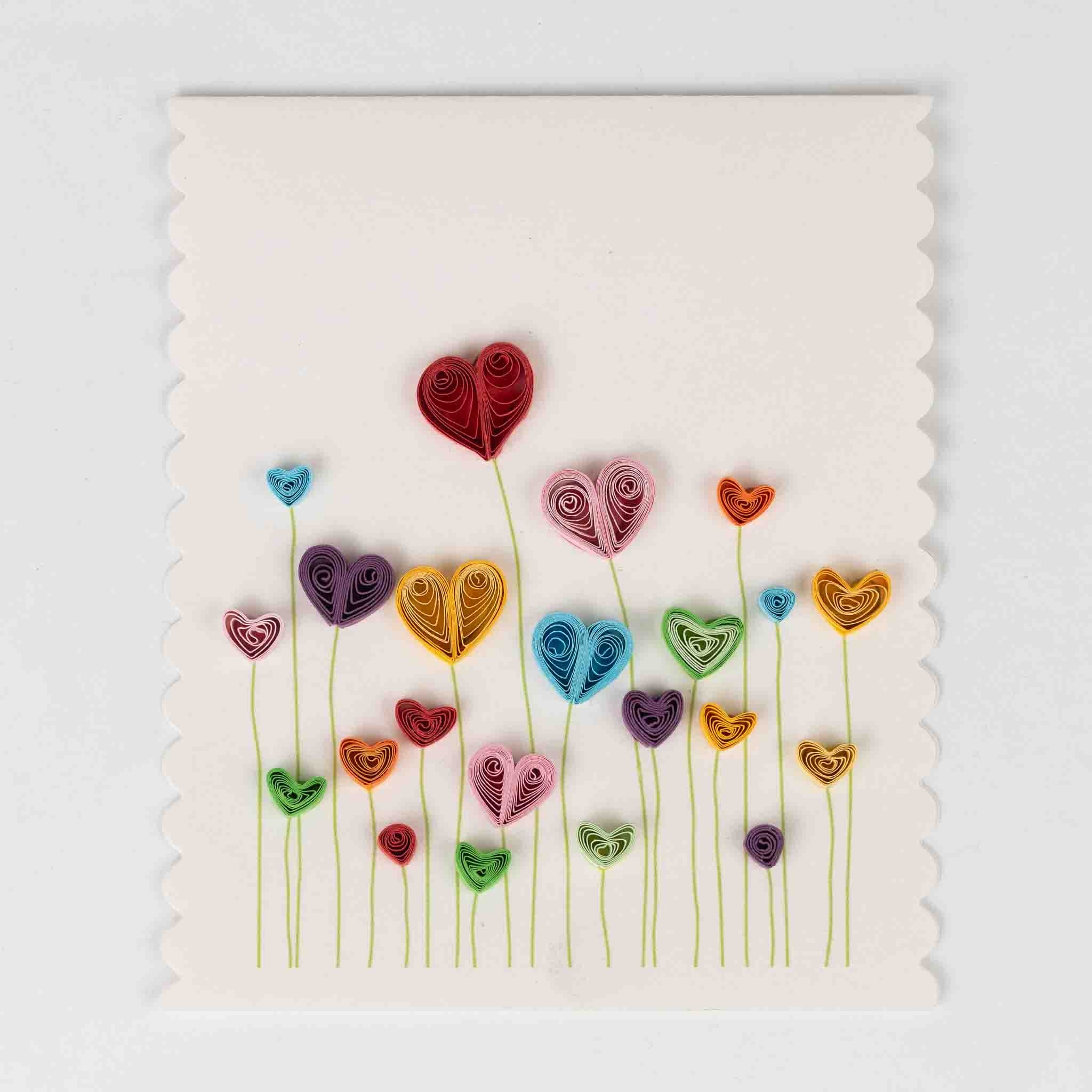 Happy Day! Quilled Greeting Card - Default Title (5405510)