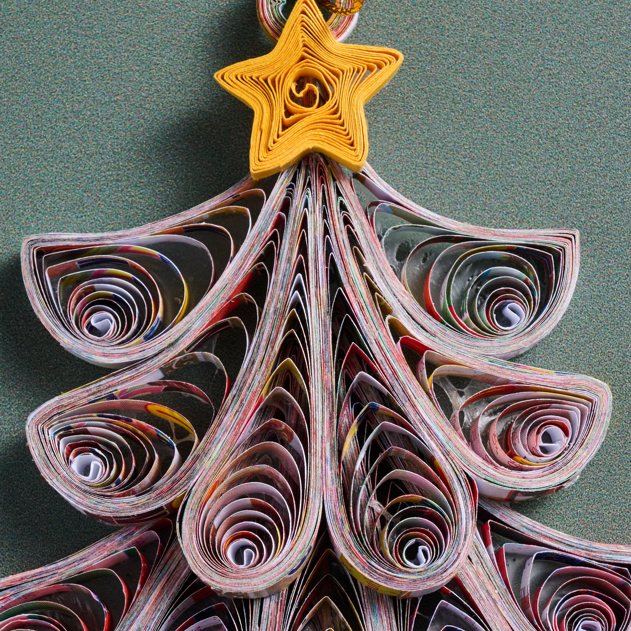 Quilled Fancy Tree Ornament - Ten Thousand Villages