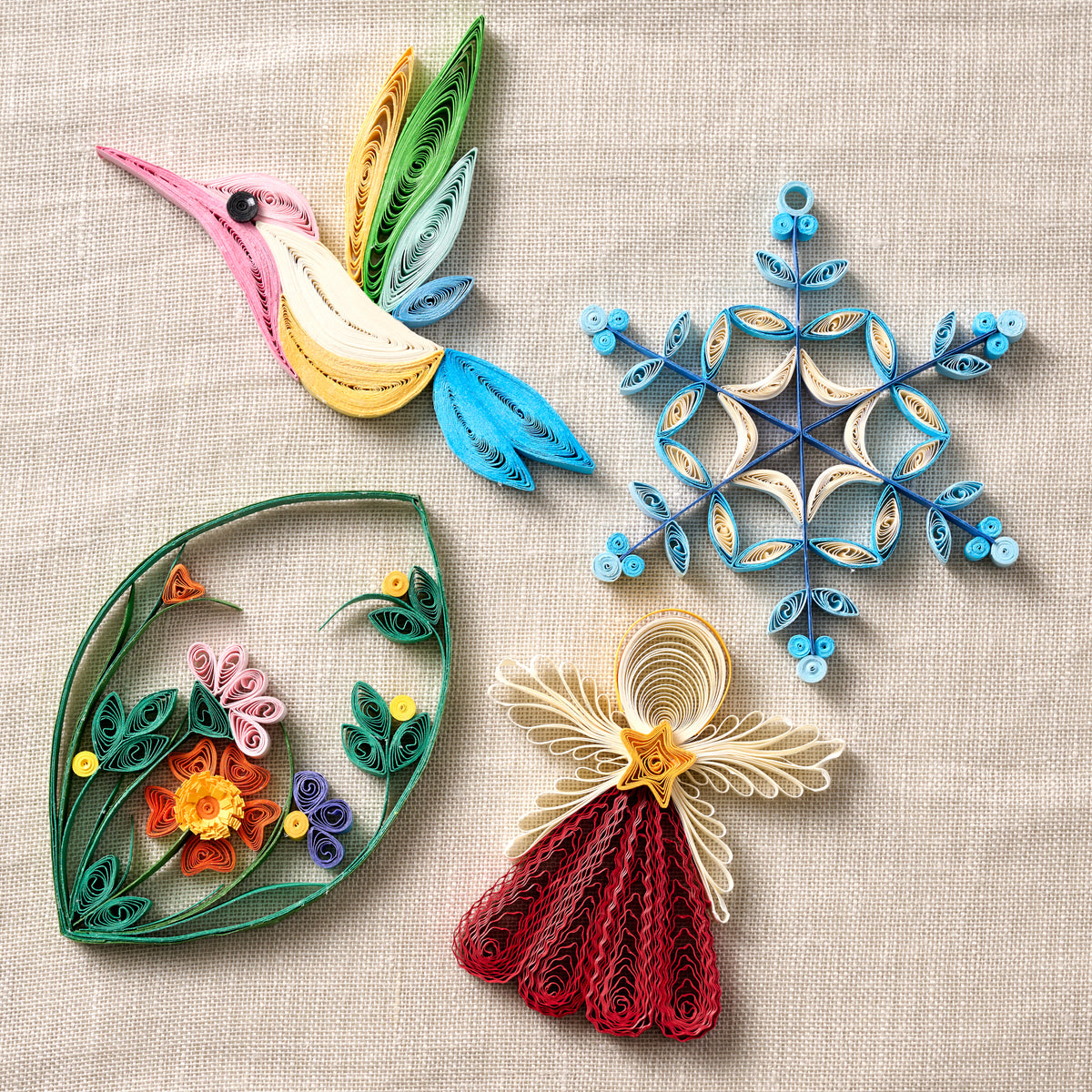 Mau Quilled Flower Garden Ornament