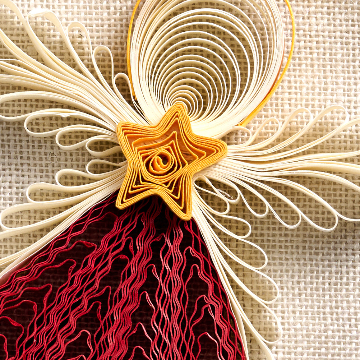 Tuyen Quilled Angel Ornament