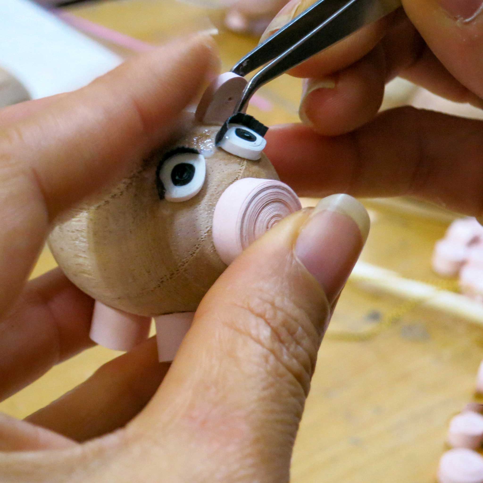 Smiling Pig Ornament - Ten Thousand Villages