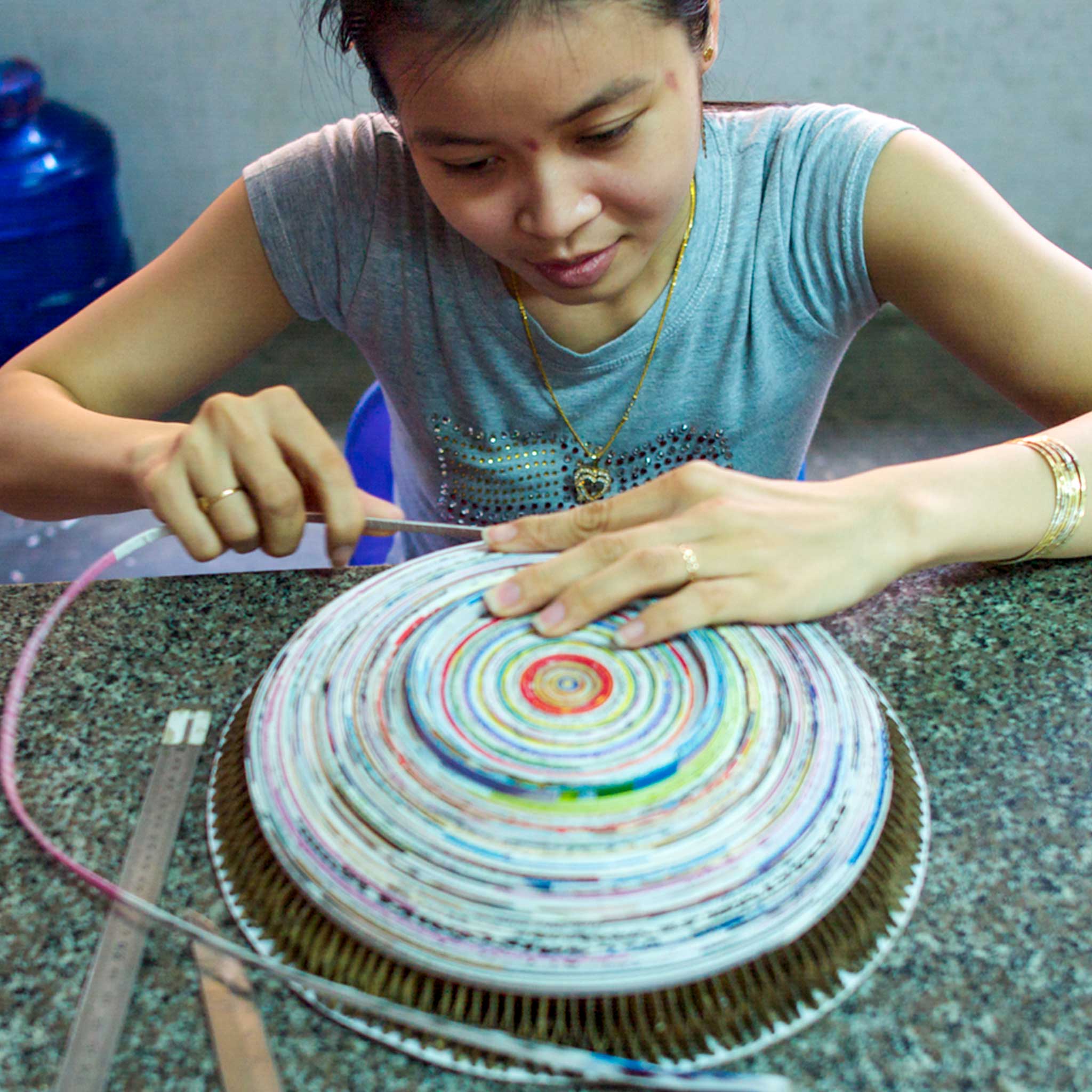 Paper Heart Box - Ten Thousand Villages