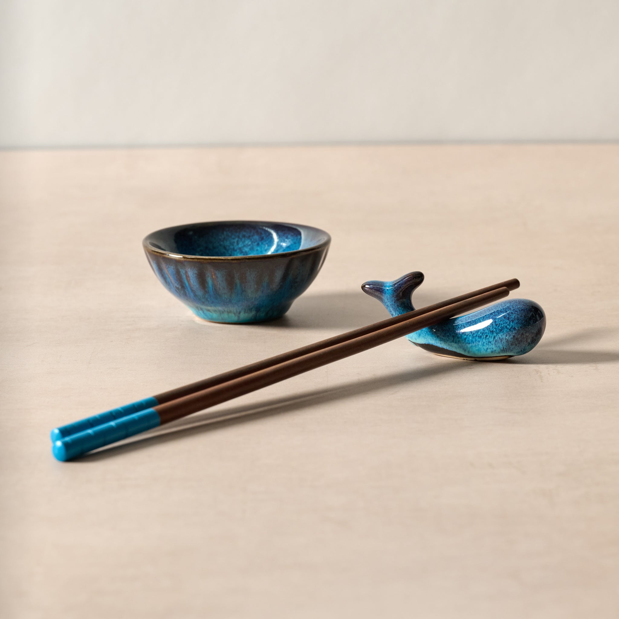 Blue Whale Sushi Set - Ten Thousand Villages