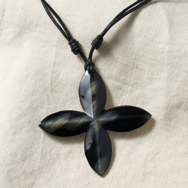 Reclaimed Horn Cross Pendant – Ten Thousand Villages