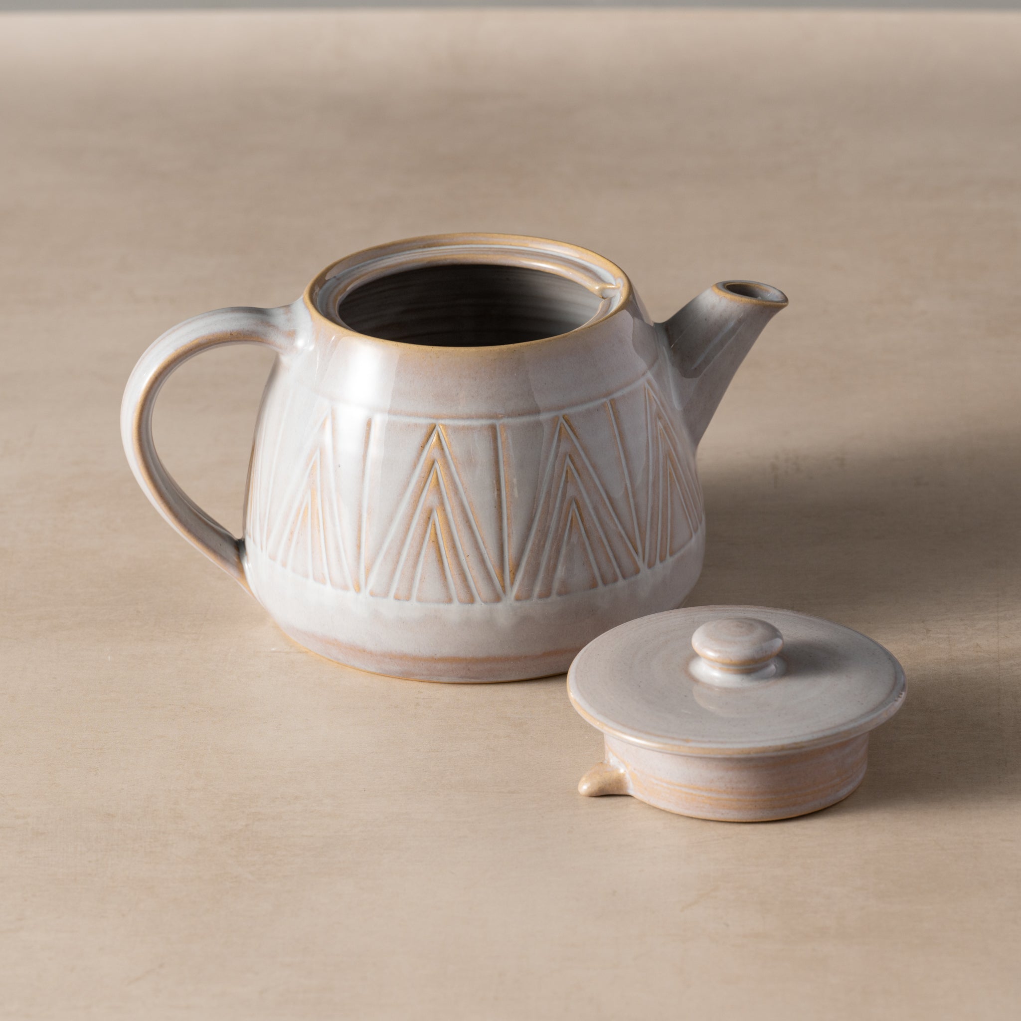 Ten Thousand Villages Mountain Peaks Teapot - Thumbnail 5