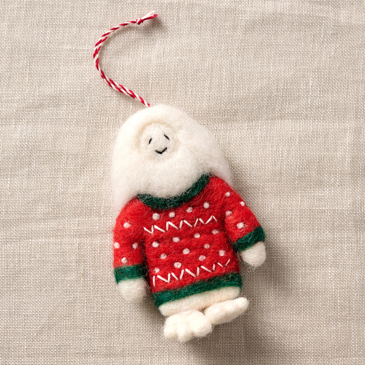 Chuti Ugly Sweater Yeti Ornament