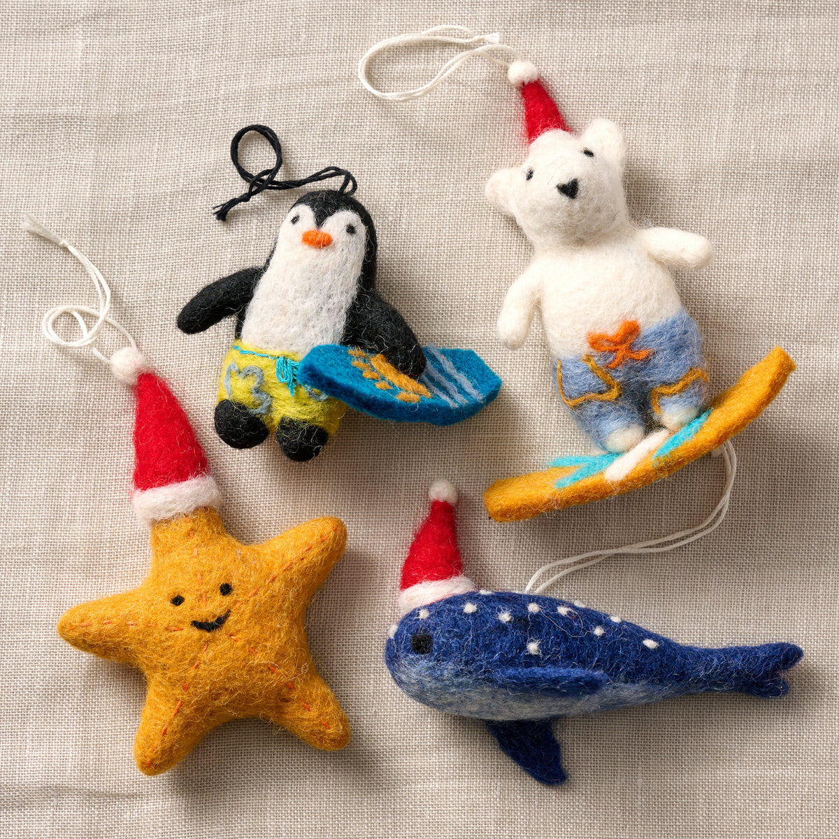 Mobi Blue Whale Ornament