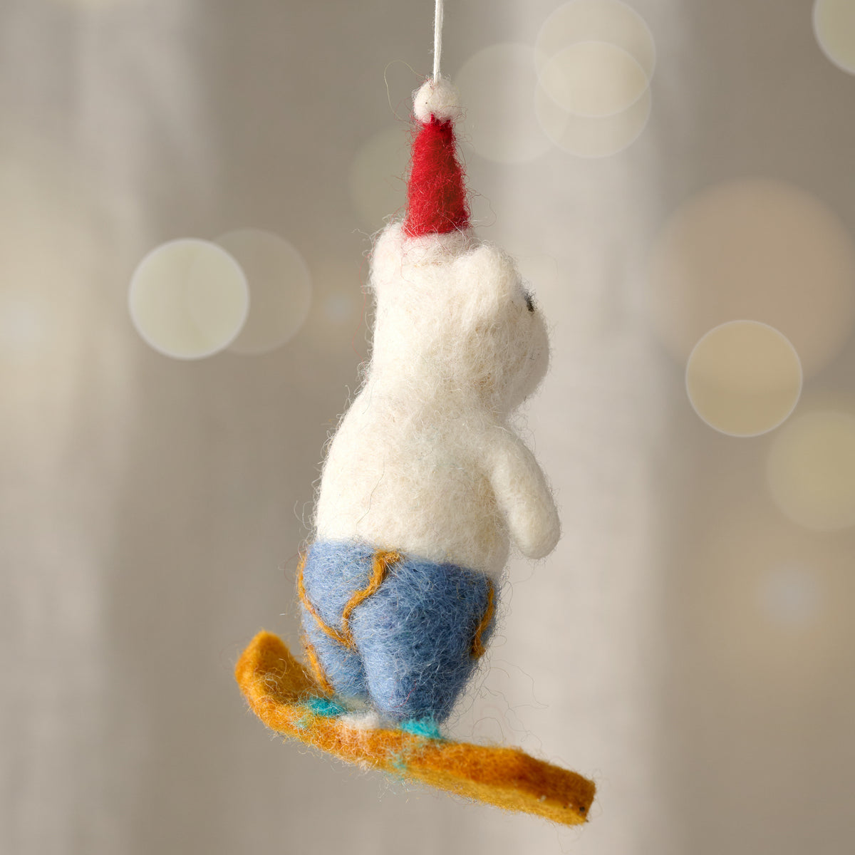 Bonjai Surfing Bear Ornament