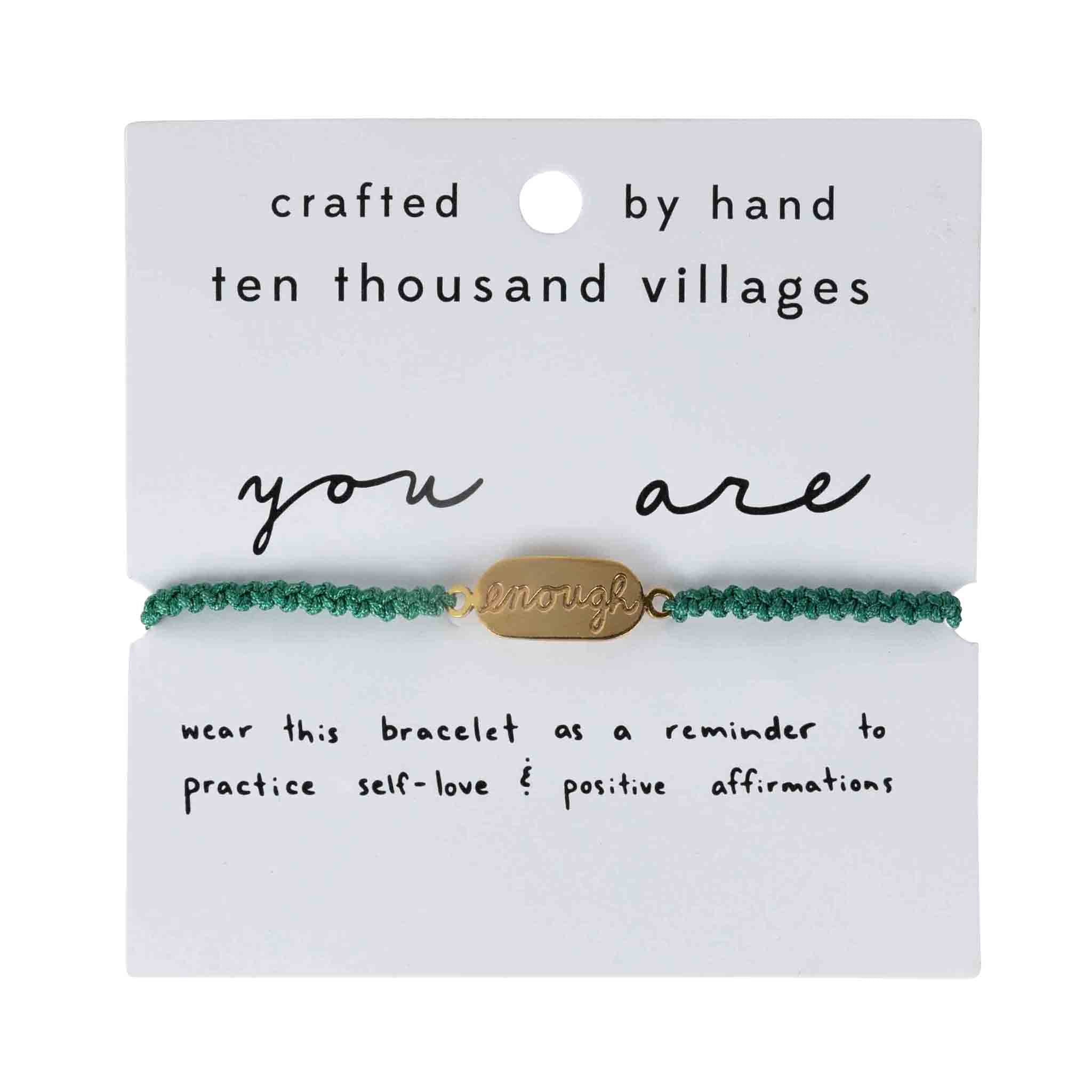 Affirmation Bracelet - Ten Thousand Villages