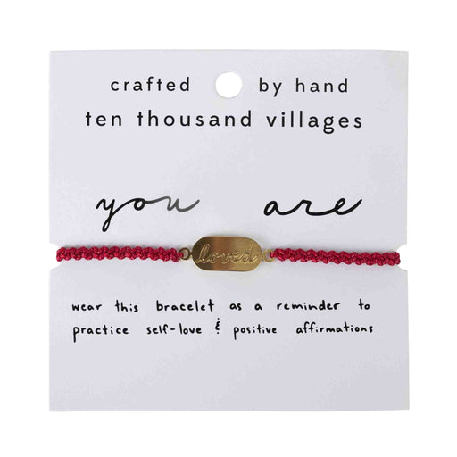 Affirmation Bracelet - You Are Loved